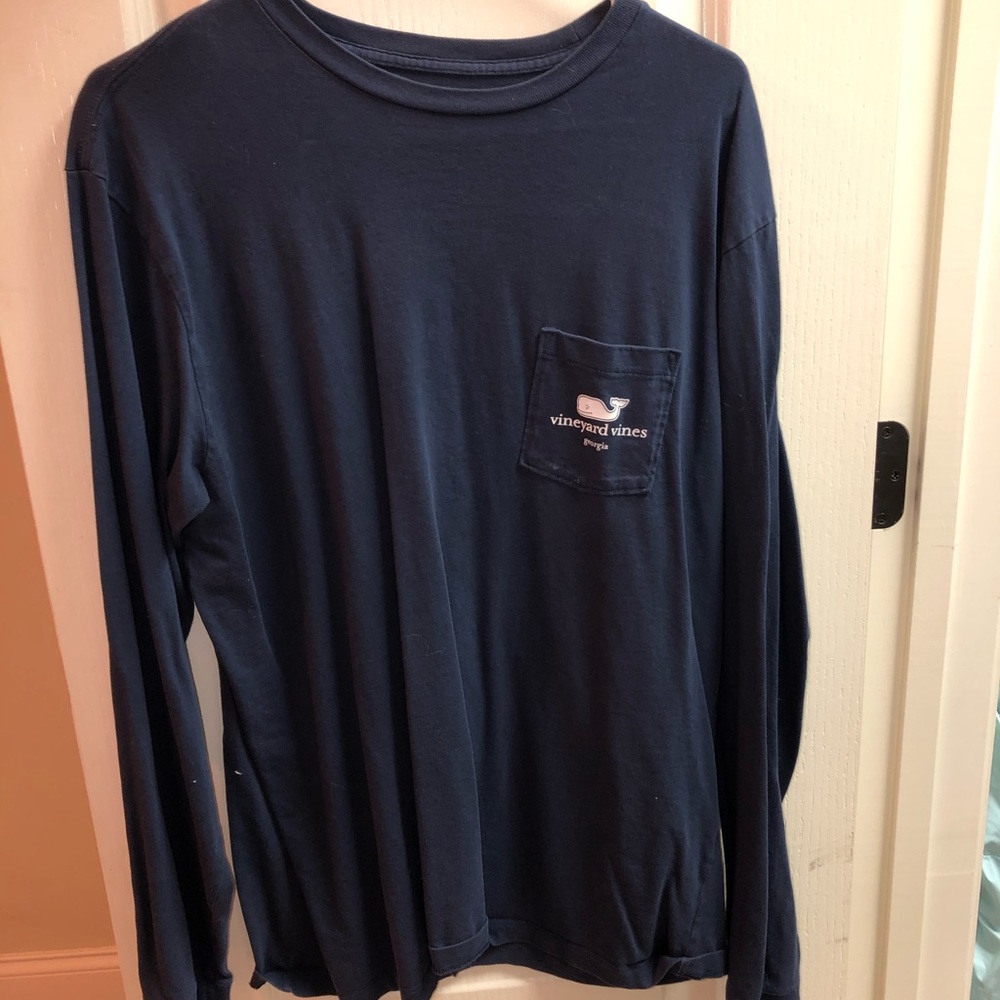 Vineyard vines Georgia long sleeve tshirt